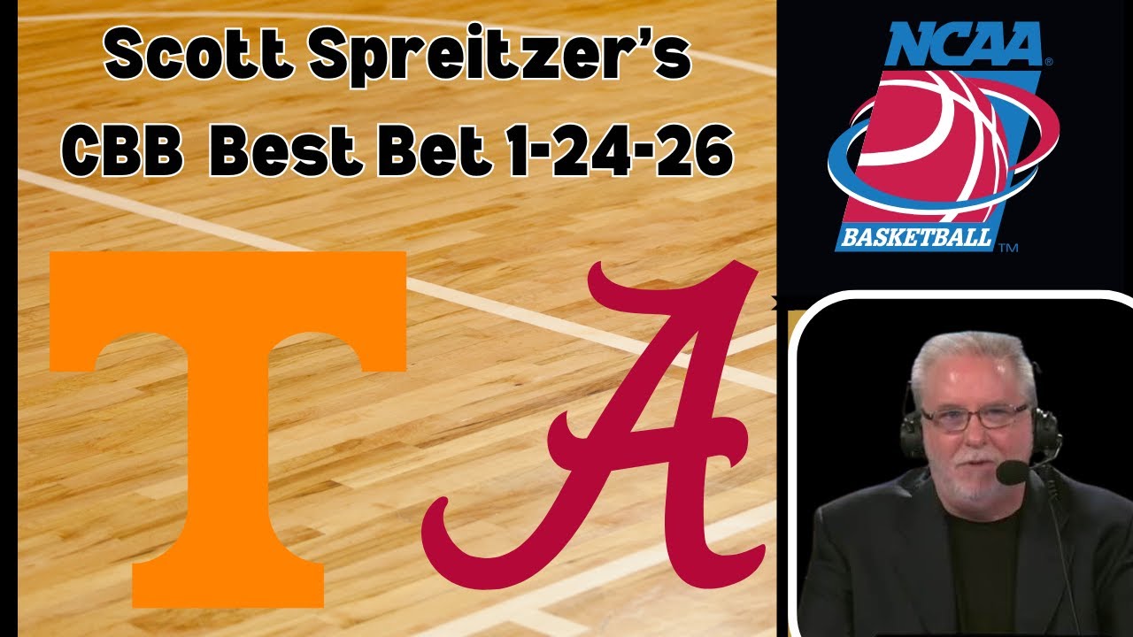 College Basketball Pick - Tennessee vs Alabama Prediction, 1/24/2026 Best Bets, Odds & Betting Tips