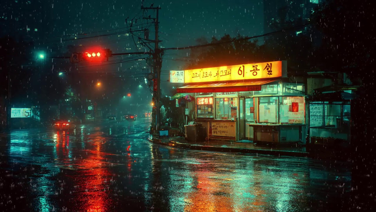 Kyoto Rainfall Atmosphere ☔ Soft Lofi Mix for Peaceful Nights