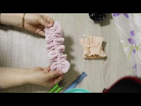 بدون ماكينه طريقة توكه للشعر بأستيك اعمال يدوية توك شعر Handmade Diy 