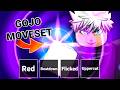 I Got The ADMIN GOJO MOVESET In The Strongest Battlegrounds...