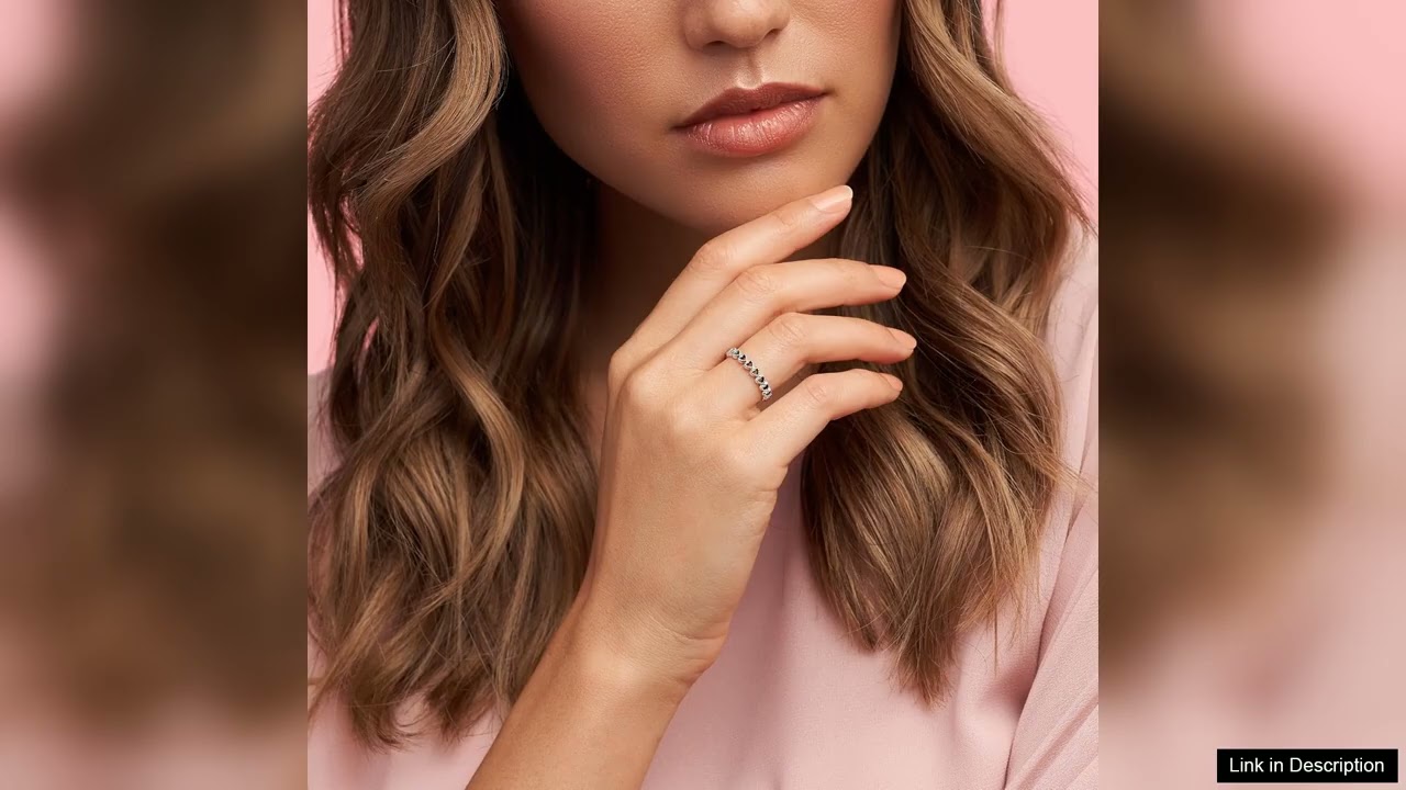 Pandora Band of Hearts Ring Stackable Ring for Women Gift