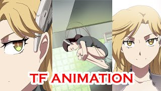 AI-girl transformation animation