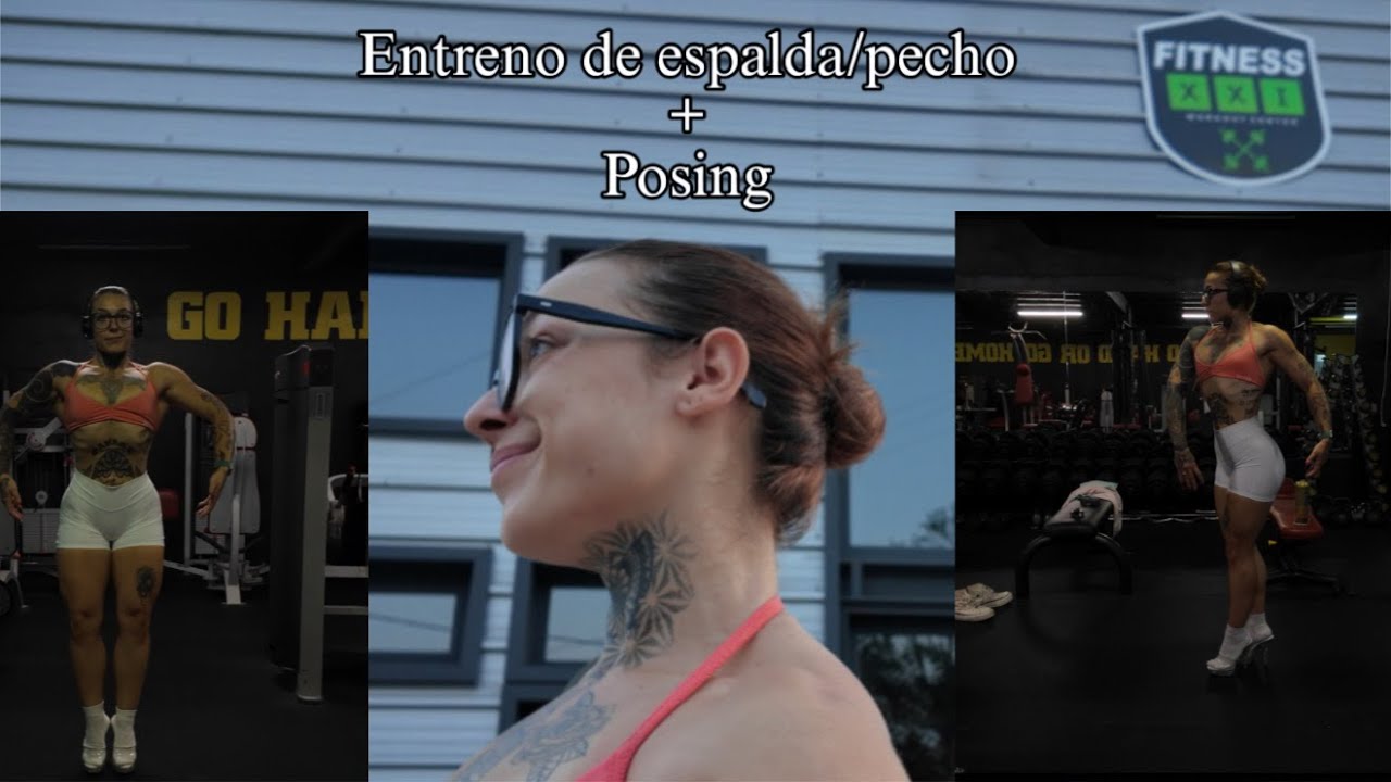 Rutina de espalda y pecho + posing figure NPC