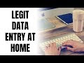 11 Legit Data Entry Work-From-Home Job Sites 2019