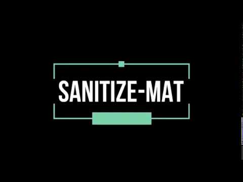 Sanitize Coir Wire Brush Tray Mat for Home Office Hospitals