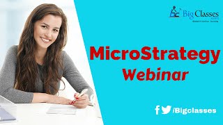 MicroStrategy 10.3 Training tutorial - MicroStrategy Demo - Bigclasses