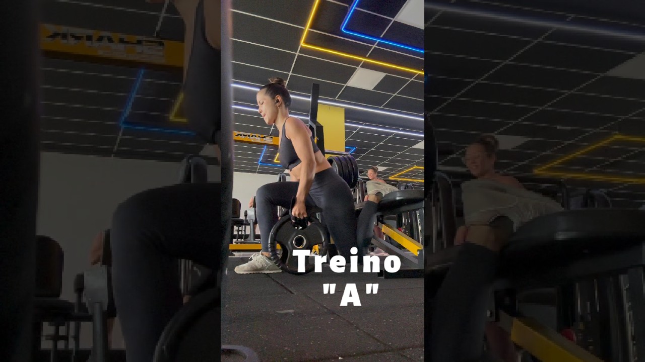 Treino A focado em glúteo | DISCIPLINA com LEVEZA (vida real)