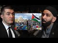 Columbia university gaza protests students divest from israel  lex fridman  dr omar suleiman