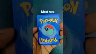 Most Rare Pokemon card 🤯 #cards #pokemon #pokemoncards #pokemongo #pokémon #pokemonunite #reels