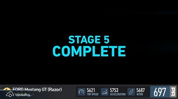 Nfs no limits: ford mustang gt razor stage 5 up