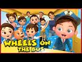 Wheels on the Bus - Extended Edition + More Kids Songs🎶 | Nursery Rhymes | Banana Cartoon 3D