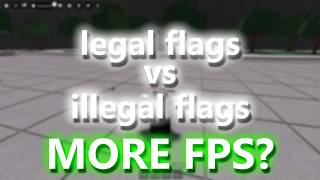 Legal fastflags vs best illegal custom made what gives fps boost | best custom fastflags i made.... screenshot 3