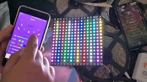 DIY Programmable Display Screen DC5V WS2812b 8x8 8x32 16x16 Led Matrix