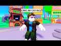 HE CRIED WHEN HE GOT DONATED ROBUX