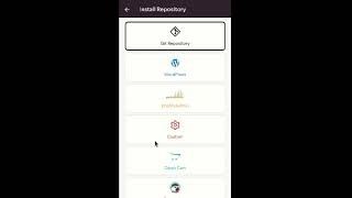 How to install PhpMyAdmin through Cloudpanzer Mobile App
