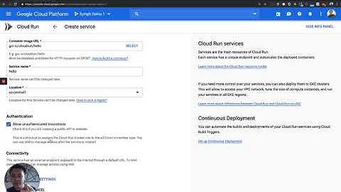 Quickstart: Deploying a prebuilt container on Cloud Run