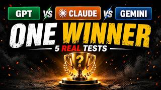 ChatGPT vs Claude vs Gemini: Brutal Test