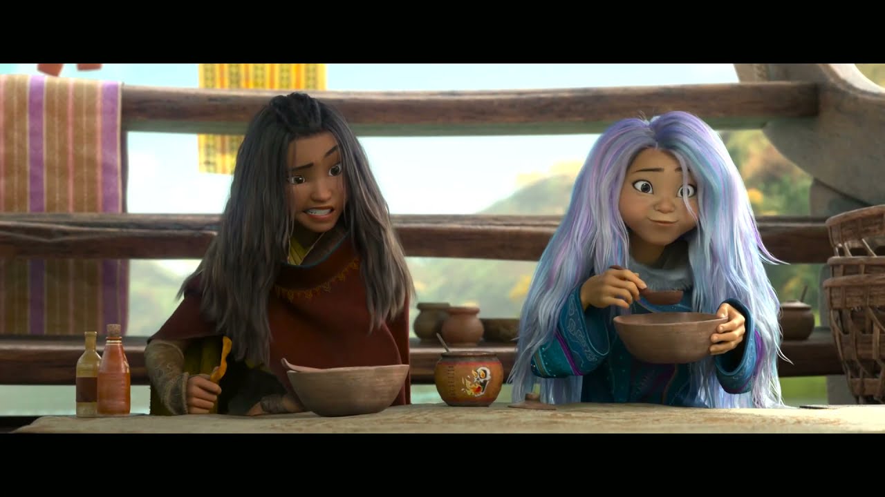 Sisu cutest moments [Raya and the Last Dragon] [4K]