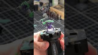 Five Paint Friday Sharpie edition #miniature #miniaturepainter #warhammer40k #kitbashed #warhammer
