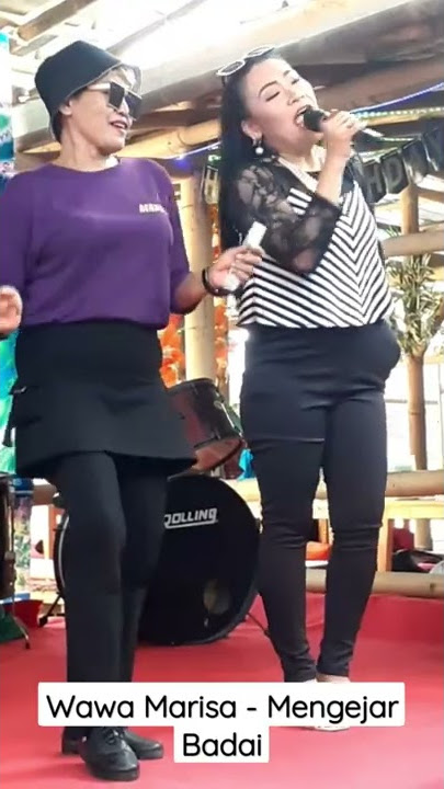 Wawa Marisa - Mengejar Badai || live at saung Bambau Wisata Ikan Tarumajaya ||