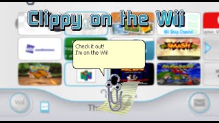 If Microsoft Clippy was on the Nintendo Wii