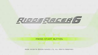Ridge Racer 6 - Microsoft Xbox 360 - Intro &amp; Title Screen