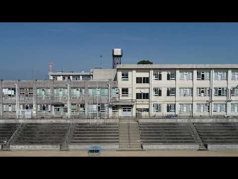岸和田市市制100周年記念撮影　天神山小学校