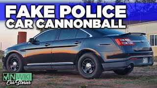 A new Cannonball Record for a police car!