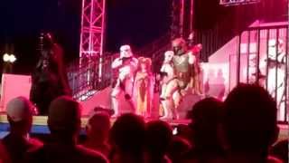 Darth Vader Smooth Criminal Star Wars Weekend Disney 2012
