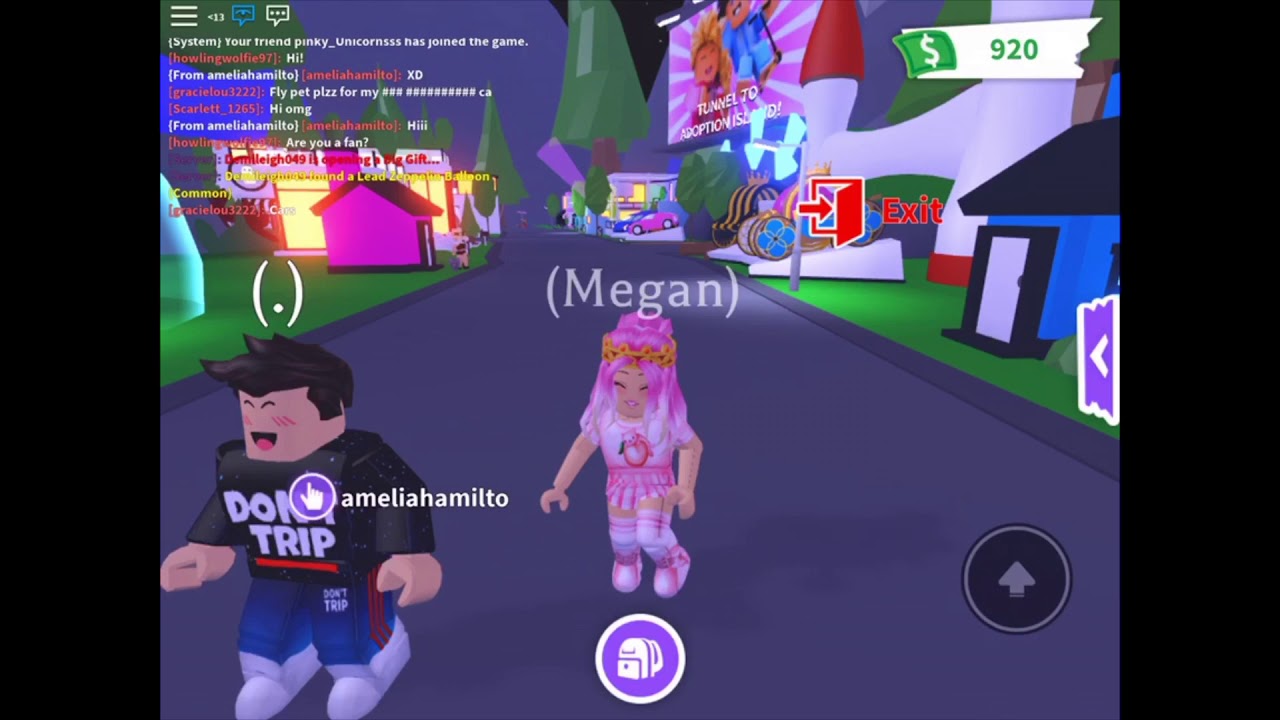Pretending To Be Youtubers With My Friend Part 2 Roblox Adopt Me