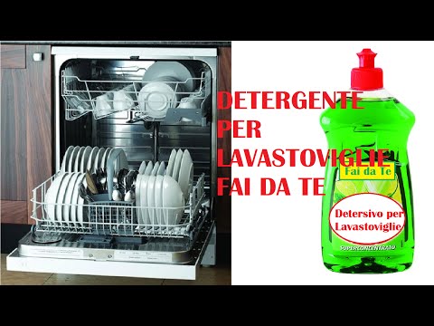 Detersivo per Lavastoviglie Fai da Te - DIY Dishwasher Detergent