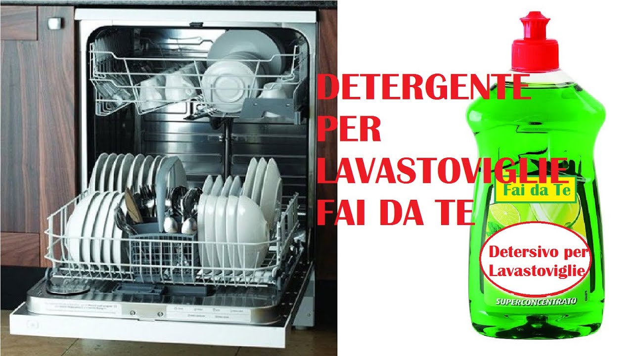 Detersivo per Lavastoviglie Fai da Te - DIY Dishwasher Detergent - YouTube