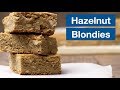 🔵 Hazelnut Brown Butter Blondies Recipe
