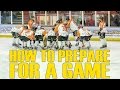 How To Prepare For A Hockey Game - Pre-Game preparations pro players use