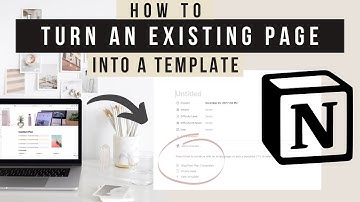 Best Way to Make a Notion Template from an Existing Page (IS NOT the "Template Button")