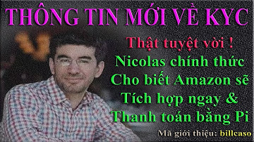 Pi network - Nicolas chính thức cho biết Amazon tích hợp & thanh toán bằng Pi trên trang web của họ