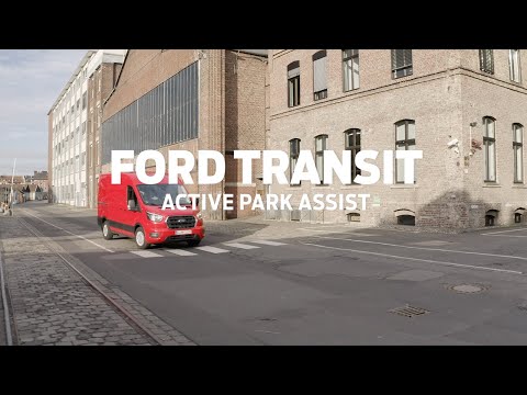 Ford Transit: Aktiver Park-Assistent ermöglicht stressfreie Ein- und Ausparkmanöver