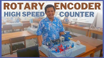 Belajar Mekatronika: Program High Speed Counter di PLC CP1E dengan Rotary Encoder