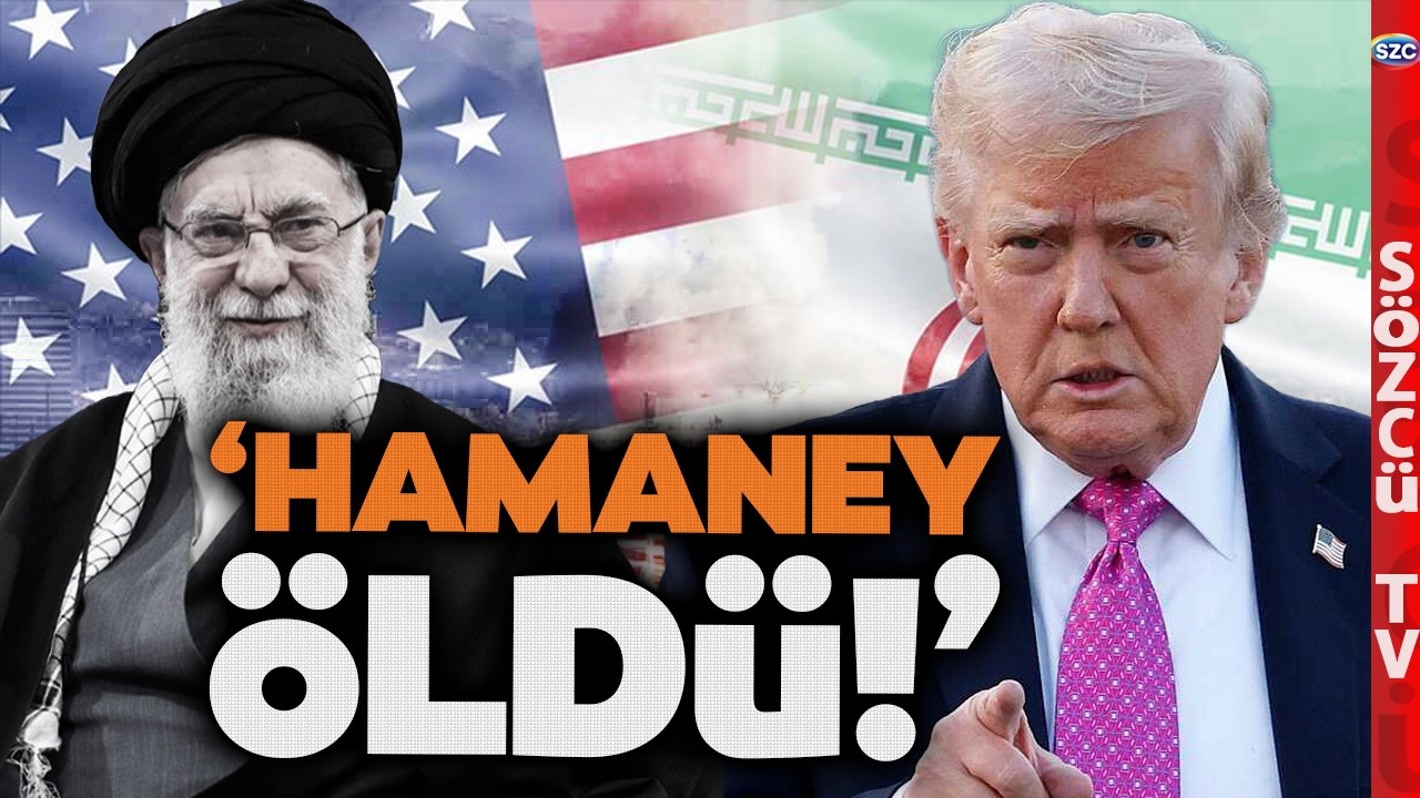 Trump'tan Dünyayı Ayağa Kaldıracak Açıklama! Hamaney Öldü Dedi! Tahran'da Gergin Bekleyiş!