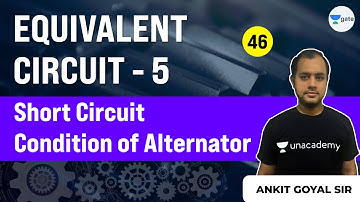 Lec 46 | Equivalent Circuit (Part 5) | Short Circuit Condition of Alternator