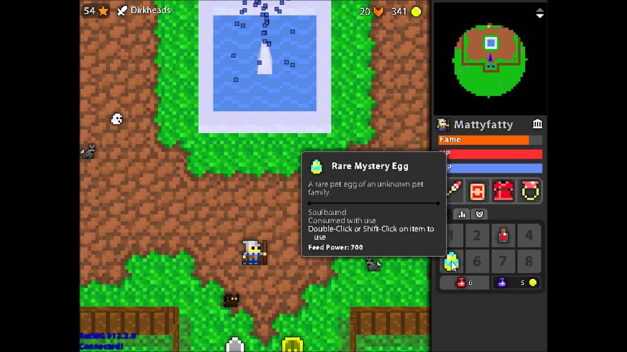 Hatching a rare 'Mystery Egg' RotMG YouTube