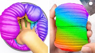 Oddly Satisfying Slime ASMR No Music Videos - Relaxing Slime Videos 2023 #10