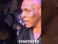 Mike Tyson ARRIVES to Devin Haney vs Ryan Garcia LIKE A BOSS