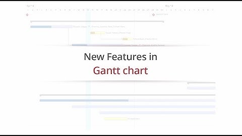 Zoho Projects: Gantt Chart Updates