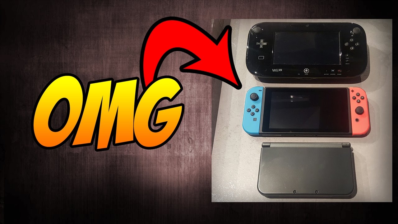 Nintendo Switch Console Size Comparison Vs Wii U Vs 3ds Xl The Ultimate Comparison Youtube