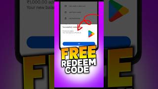 FREE REDEEM CODES INSTANT | HOW TO GET GOOGLE PLAY STORE REDEEM CODE FREE 2026 #shorts