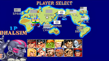 DHALSIM Longplay: Street Fighter 2 Champion Edition (Hardest) - 4K 60 FPS 2025