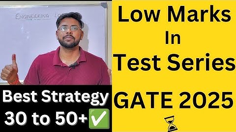 Low marks in Test Series ll Best Strategy 🔥🔥 ll GATE 2025 ll Test Series ll @EngineeringLoop