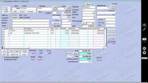 HOW TO MAKE SALES INVOICE IN COMRADE PLUS ACCOUNTING SYSTEM   YouTube 240p 1