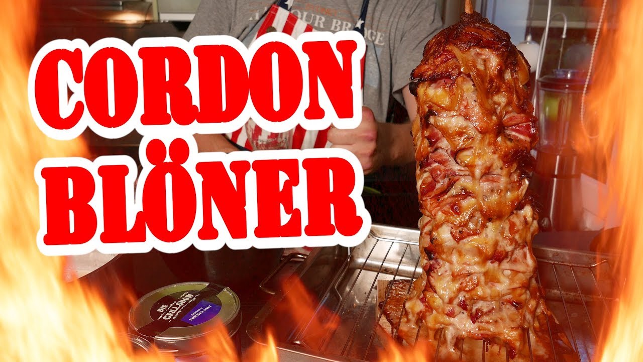 BBQ Cordon Bleu Döner 😲!!! Super einfach!!!! die Grillshow 356